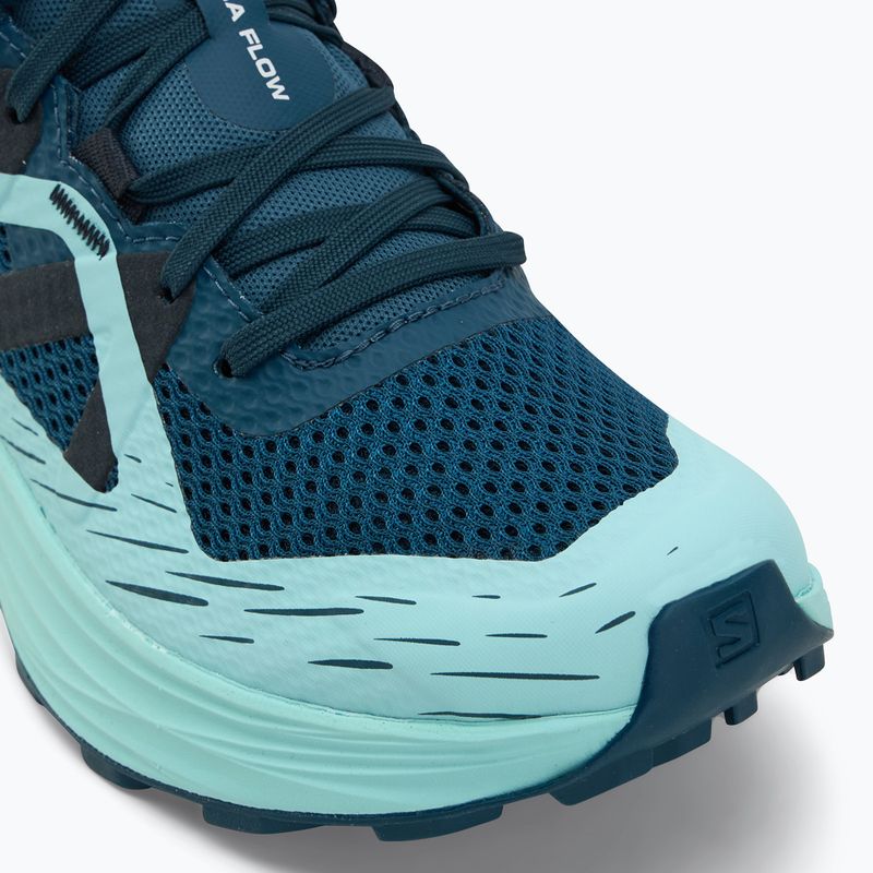 Laufschuhe Damen Salomon Ultra Flow GTX deep dive/tanager turquoise/carbon 7