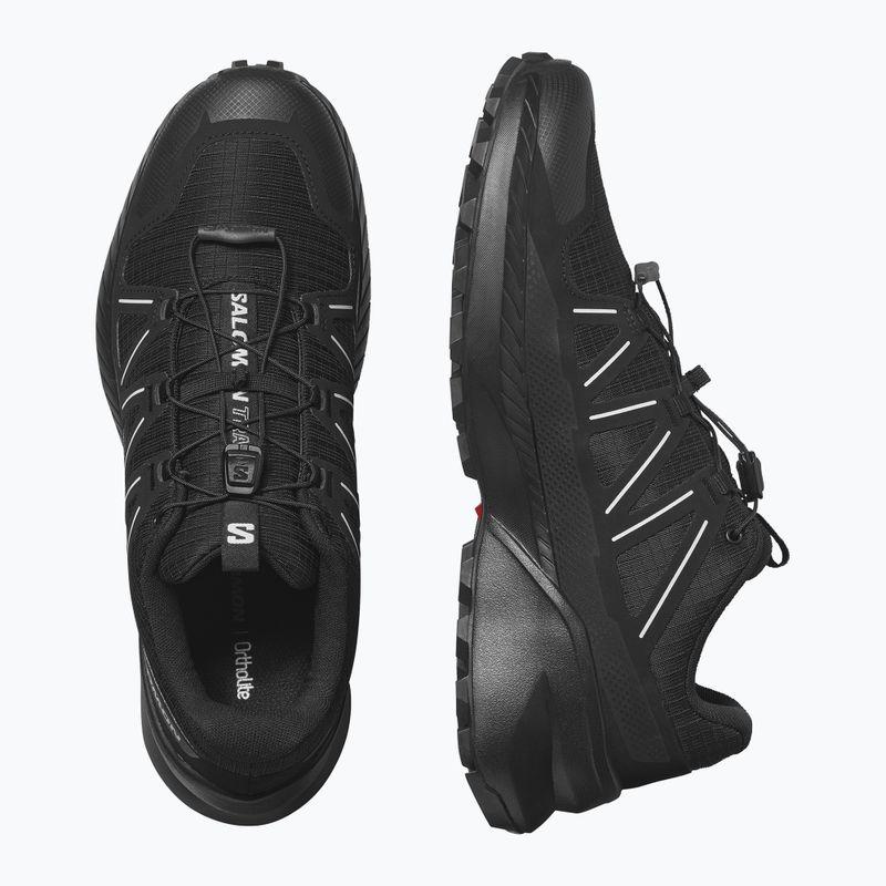 Herren-Laufschuhe Salomon Speedcross Peak schwarz/schwarz/gletschergrau 6