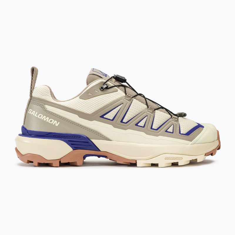 Trekkingschuhe Herren Salomon X Ultra 360 Edge almond milk/vintage khaki/spectrum blue 2