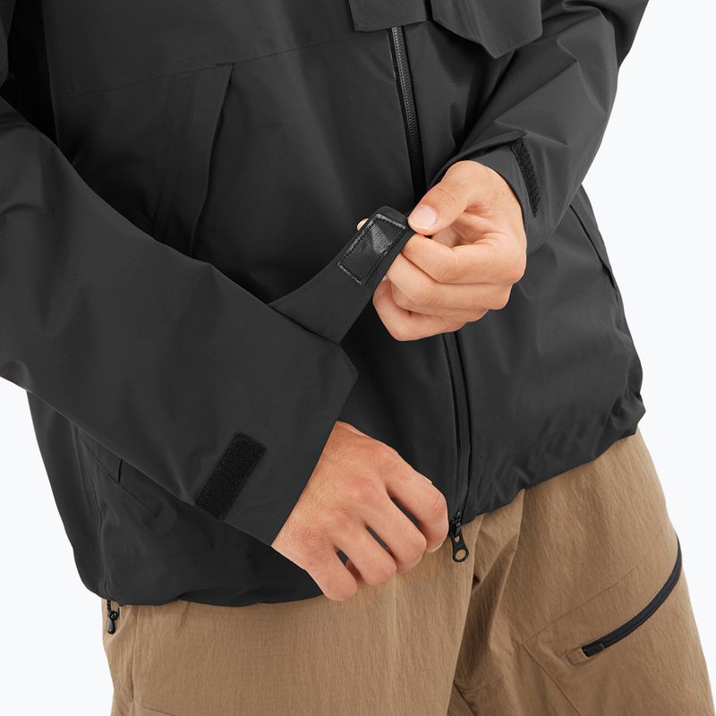 Herren-Regenjacke Salomon Outerpath Pro 2.5 l deep black 7