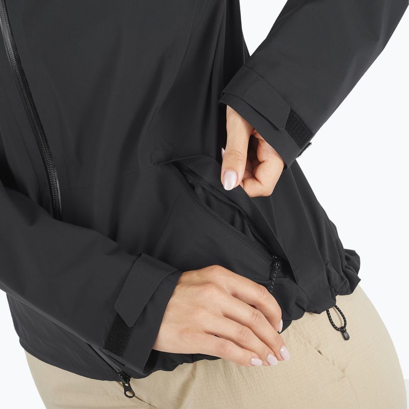 Windjacke Damen Salomon Outerpath 2.5L deep black 6