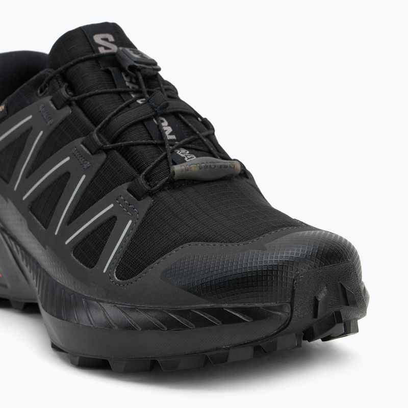 Damen-Laufschuhe Salomon Speedcross Peak GTX schwarz/schwarz/phantom 7