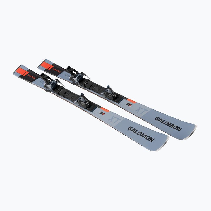 Abfahrtski Salomon S/Max 10 XT + Schnürung MI12 GW copen blue/black/neon red 3