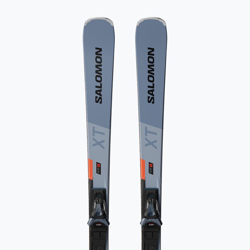 Abfahrtski Salomon S/Max 10 XT + Schnürung MI12 GW copen blue/black/neon red 5