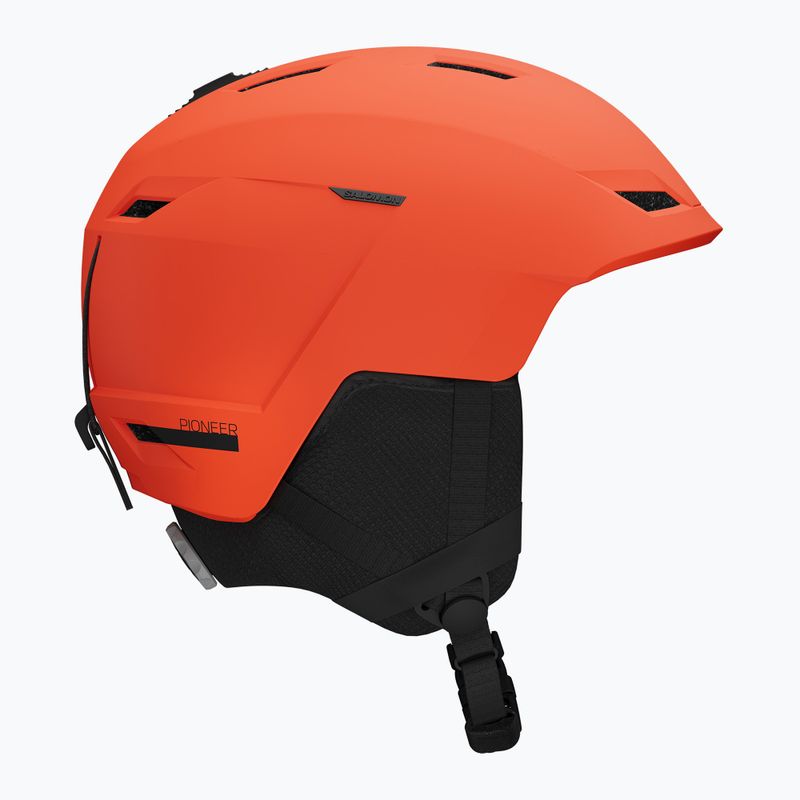 Salomon Pioneer LT Kirsche Tomate Skihelm 2