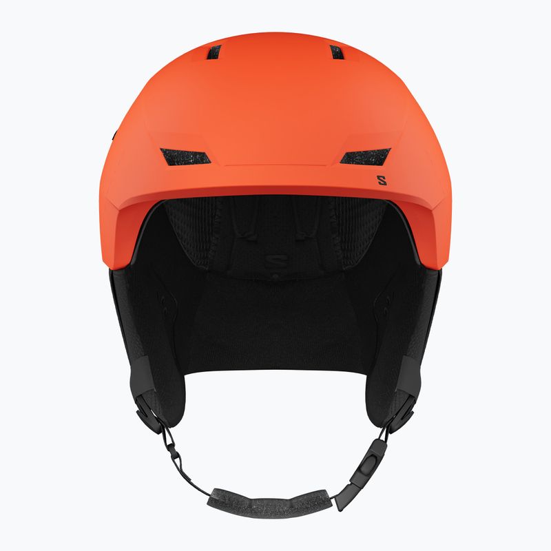 Skihelm Salomon Pioneer LT cherry tomato 4