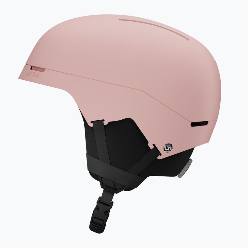 Salomon Brigade himmlisch rosa Skihelm 3