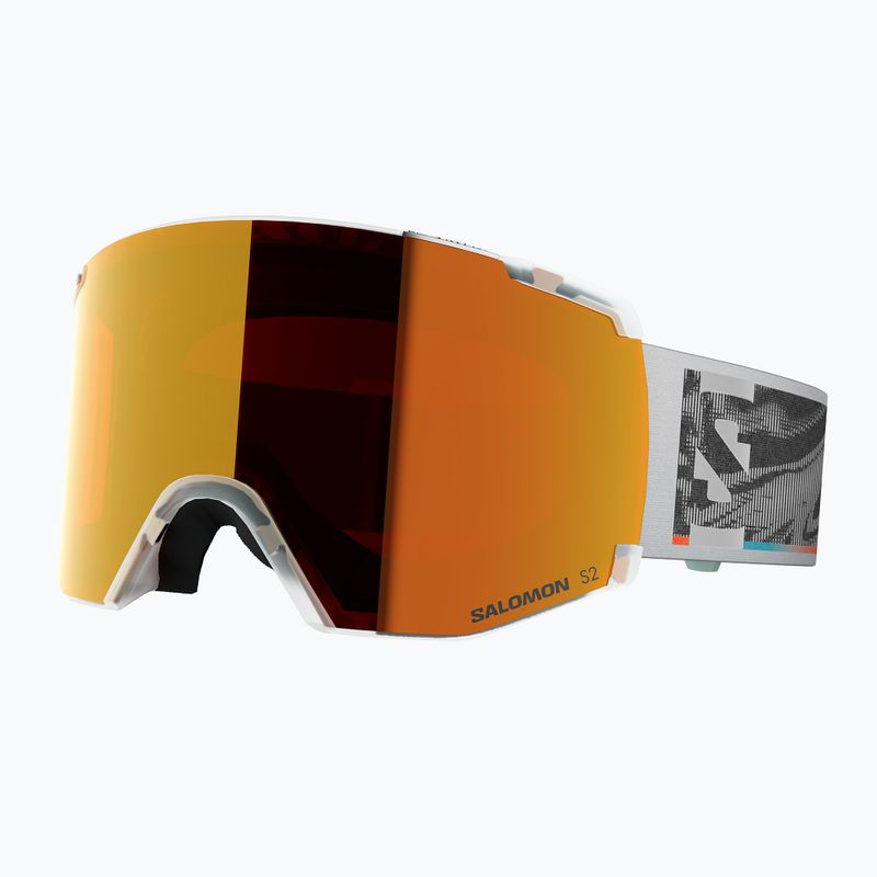 Skibrille Salomon S/View translucent frozen/ml mid red 5