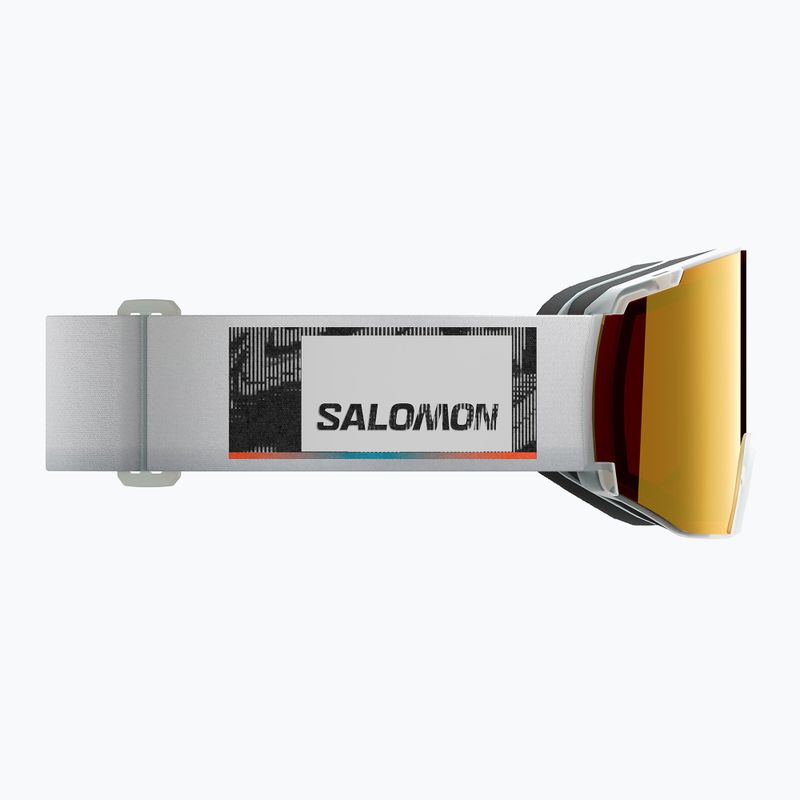 Skibrille Salomon S/View translucent frozen/ml mid red 8