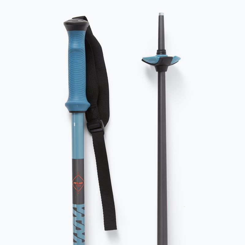 Skistöcke Salomon Polar Pro copen blue 3