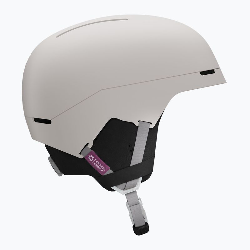 Salomon Brigade Index Skihelm grau violett 2