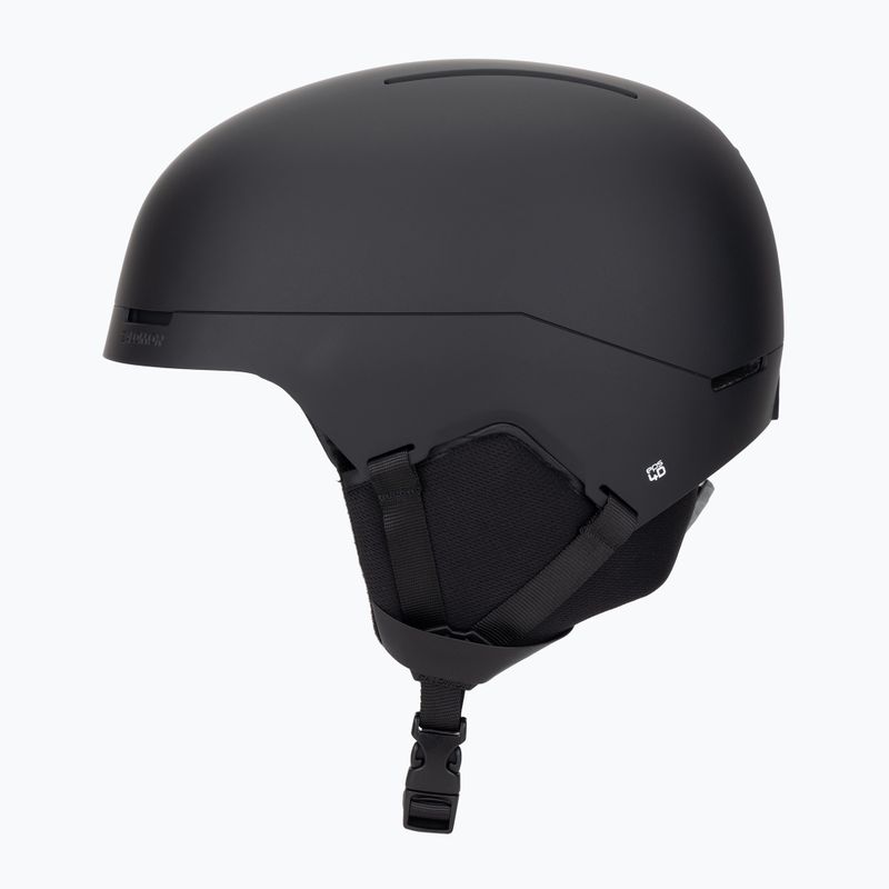Skihelm Salomon Brigade Round Fit black 3
