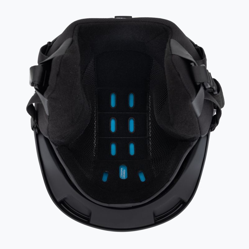 Skihelm Salomon Brigade Round Fit black 5