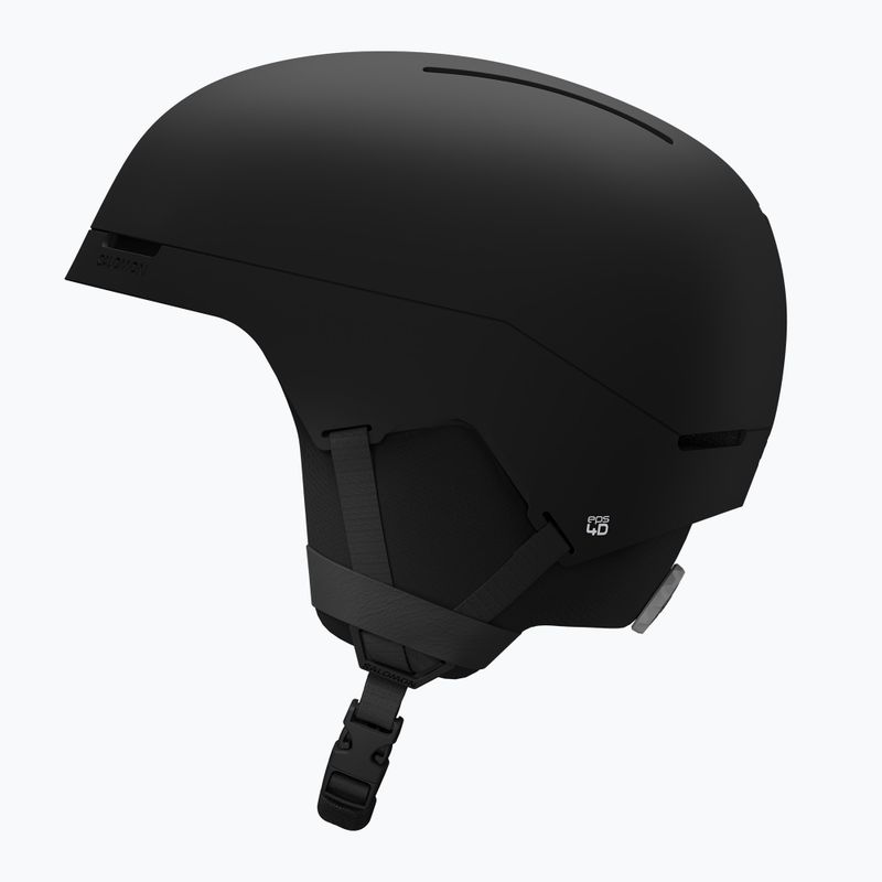 Skihelm Salomon Brigade Round Fit black 2