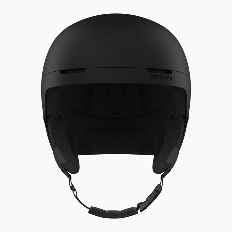Skihelm Salomon Brigade Round Fit black 3