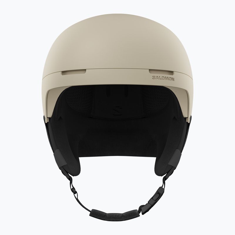 Skihelm Salomon Brigade Round Fit rainy day 14