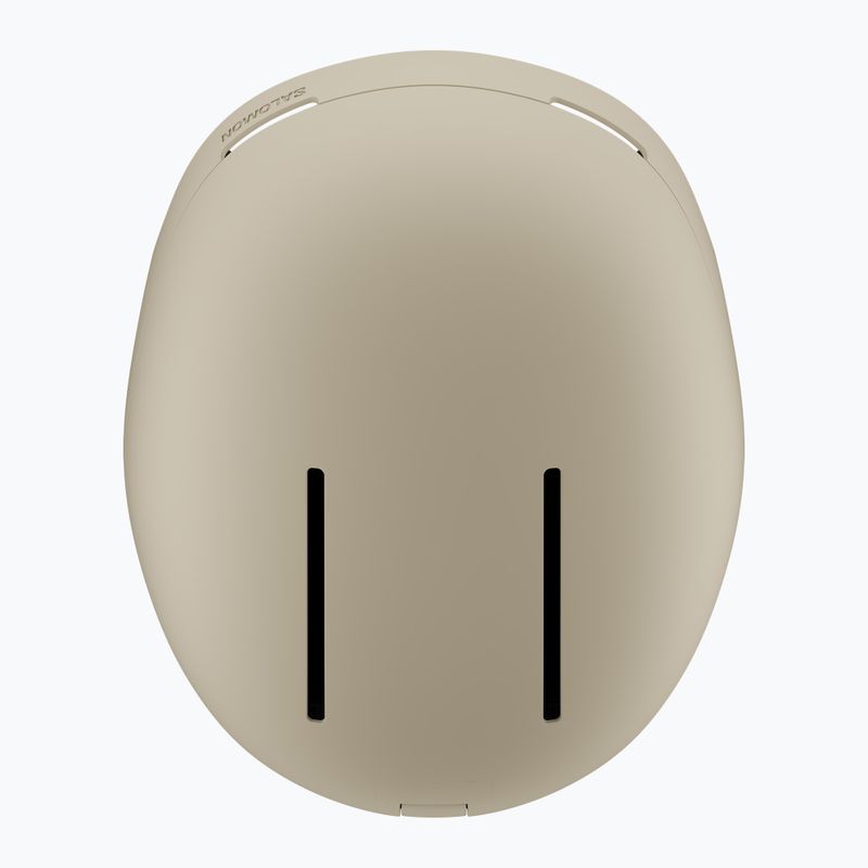 Skihelm Salomon Brigade Round Fit rainy day 15