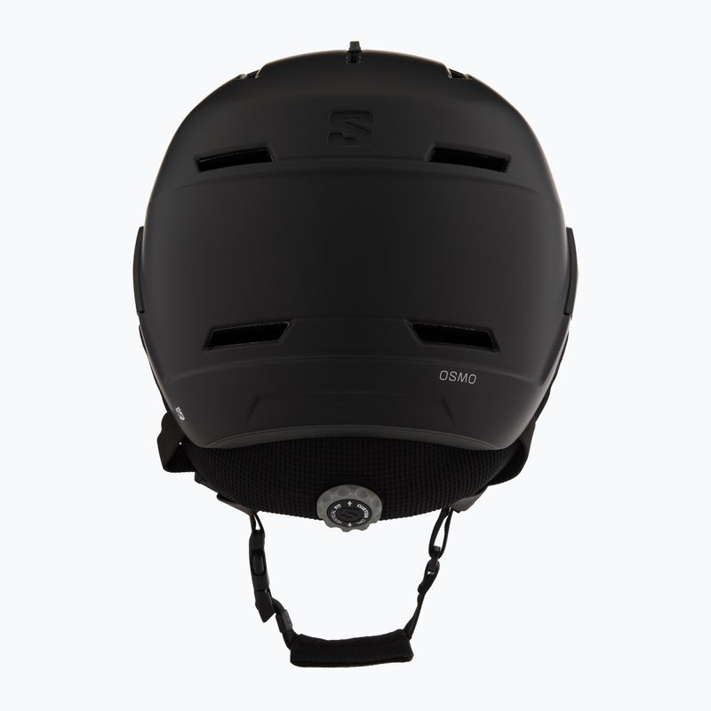 Skihelm Salomon Osmo black/flash tonic orange 4