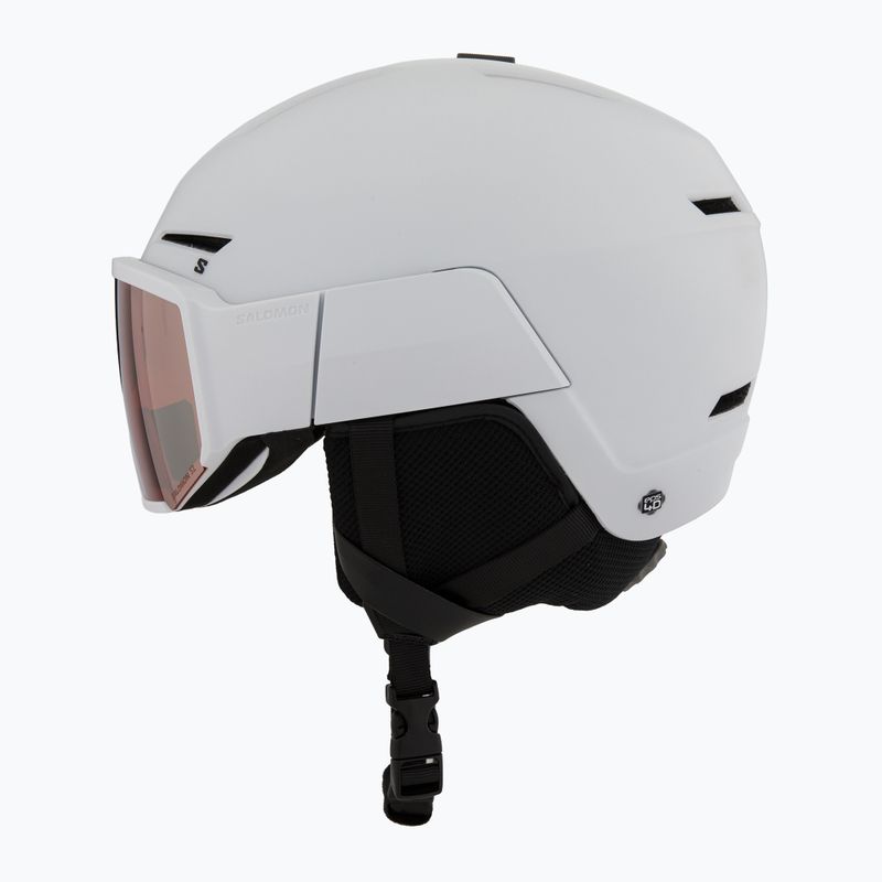 Skihelm Salomon Osmo white/flash tonic orange 3