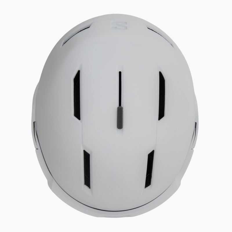 Skihelm Salomon Osmo white/flash tonic orange 6