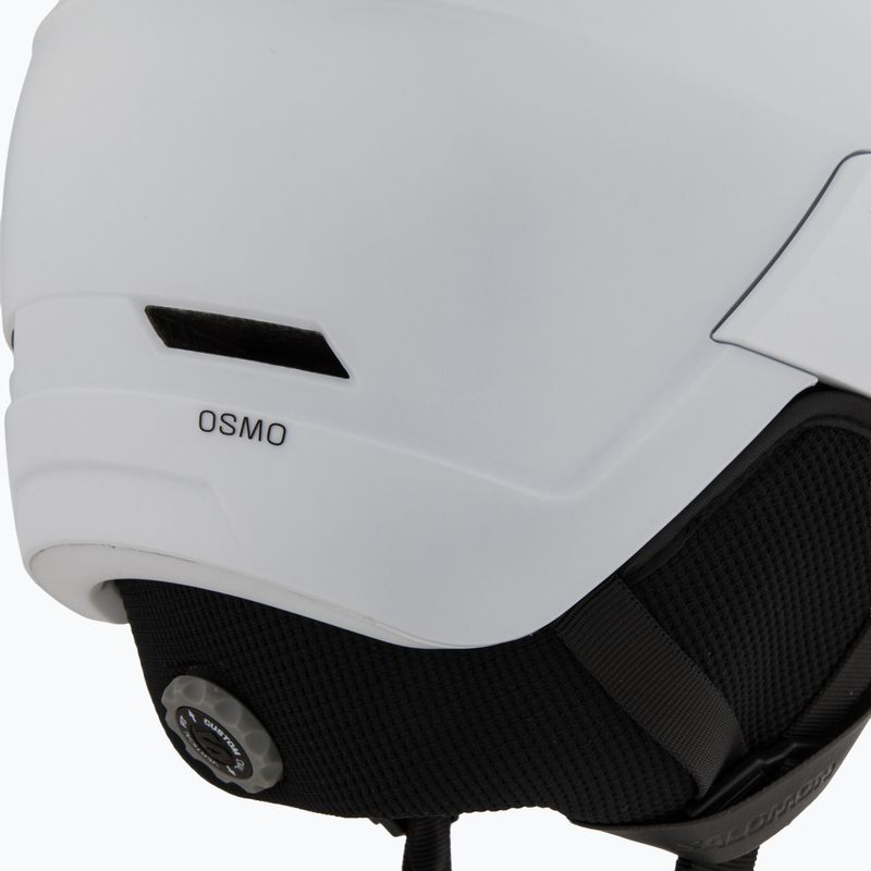Skihelm Salomon Osmo white/flash tonic orange 7