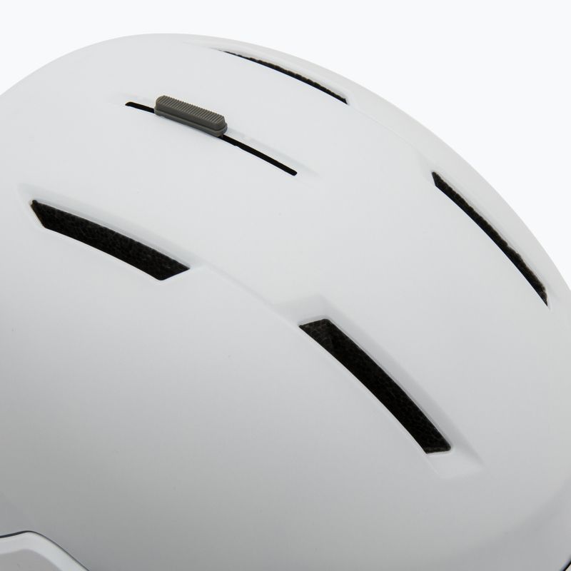 Skihelm Salomon Osmo white/flash tonic orange 9