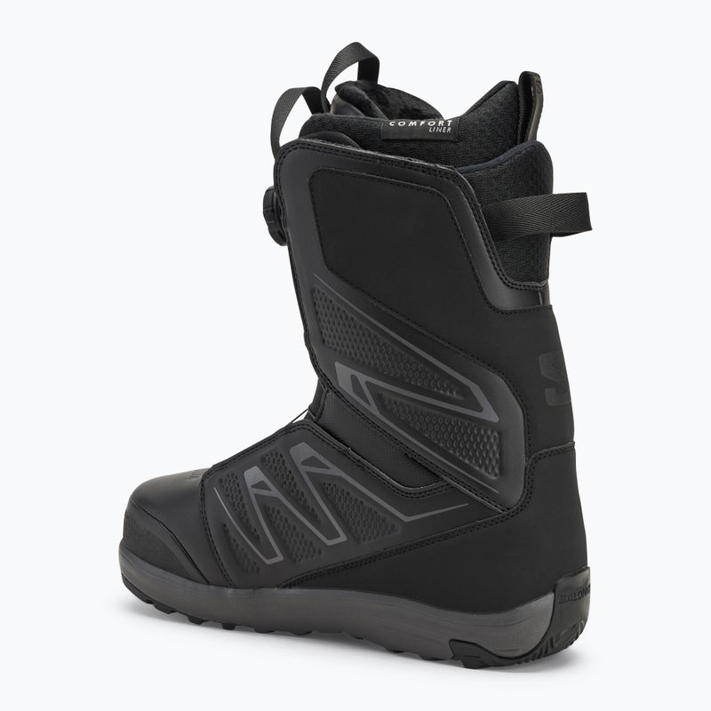 Snowboardschuhe Herren Salomon Launch Boa SJ Boa black 2