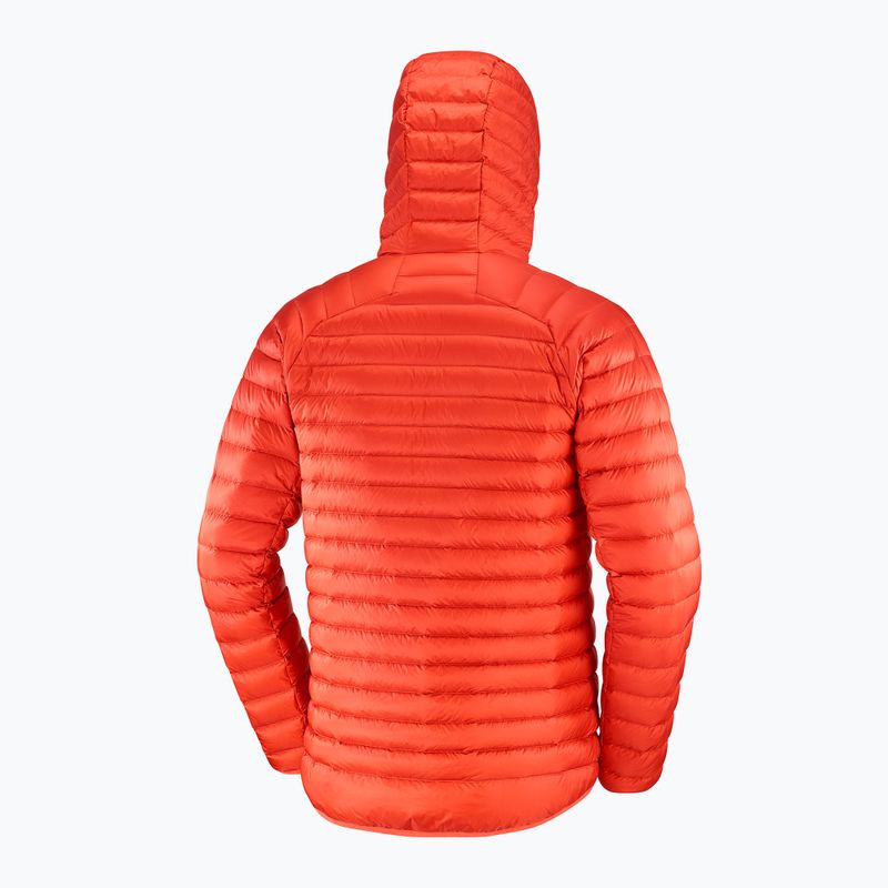 Männer Salomon Elixir Micro Down Jacket Hd Kirsche Tomate 4