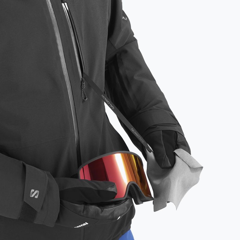 Herren-Skijacke Salomon Highland deep black 5