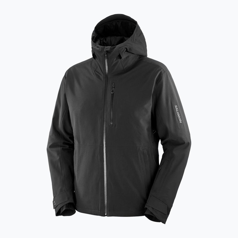 Herren-Skijacke Salomon Highland deep black 7