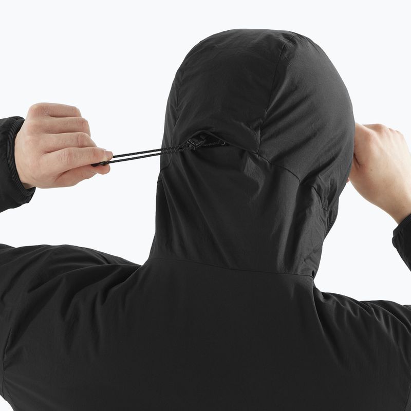 Gefütterte Herrenjacke Salomon Mountain Flex deep black 4