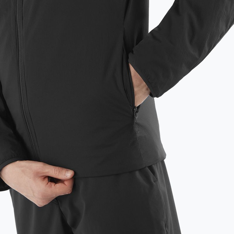 Gefütterte Herrenjacke Salomon Mountain Flex deep black 5