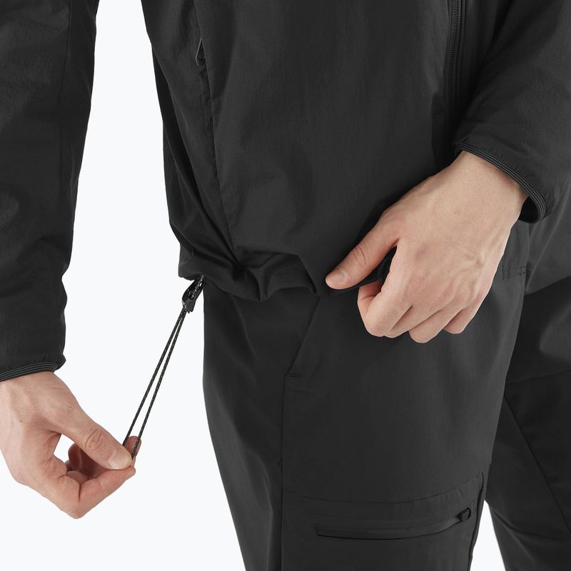 Gefütterte Herrenjacke Salomon Mountain Flex deep black 6