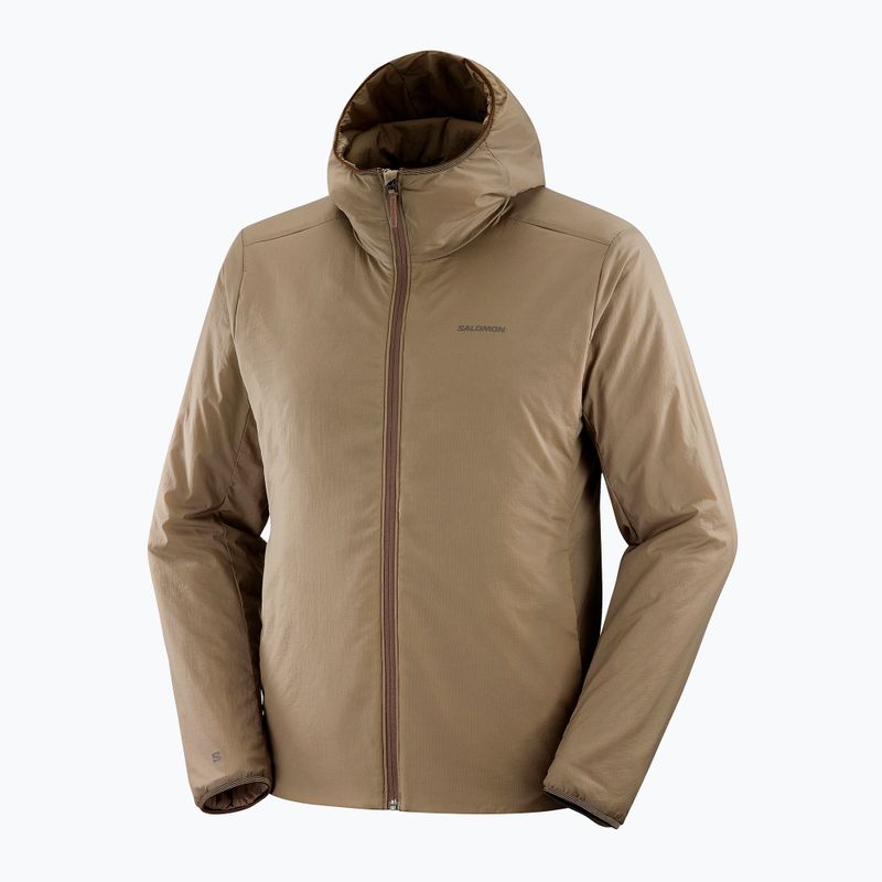 Salomon Mountain Flex Hd Shitake Hybridjacke für Herren 8