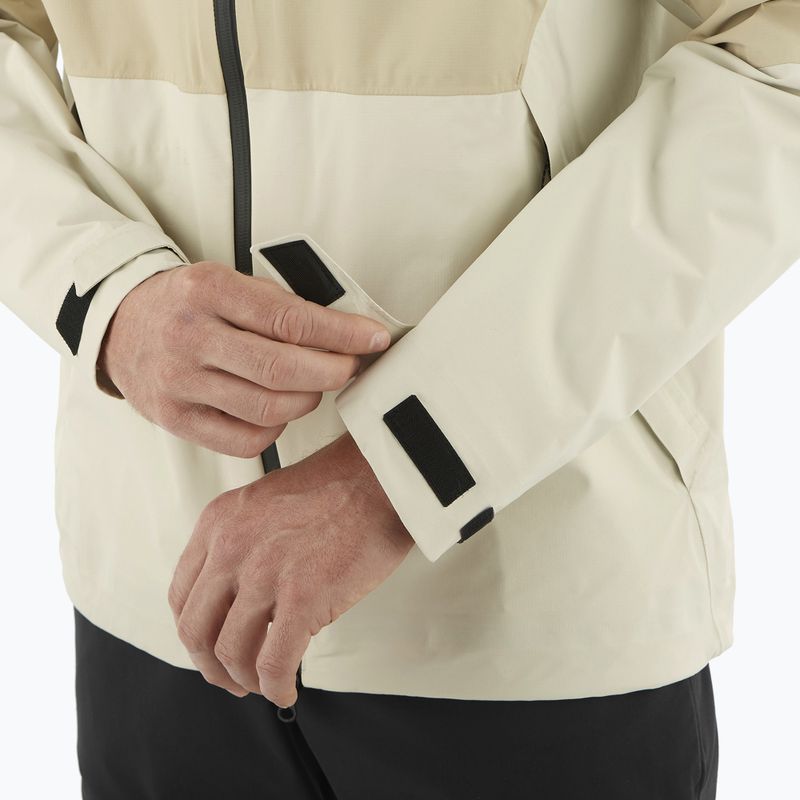 Salomon Outerpath Herren Regenjacke weißer Pfeffer/regnerischer Tag 5