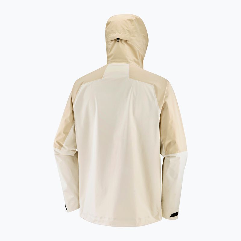 Salomon Outerpath Herren Regenjacke weißer Pfeffer/regnerischer Tag 9