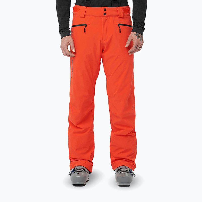 Herren-Skihose Salomon Edge cherry tomato