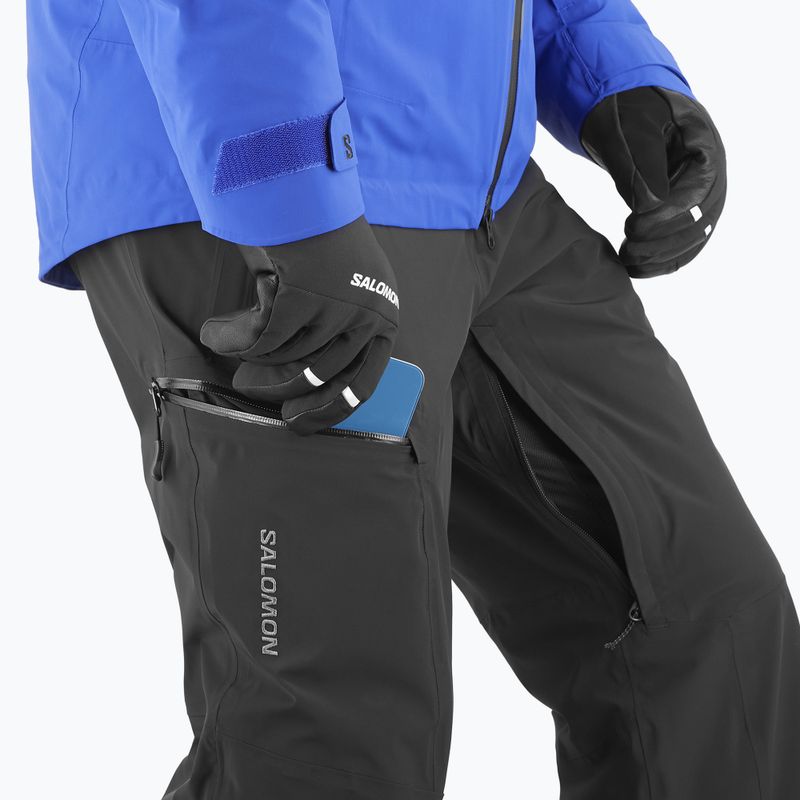 Herren-Skihose Salomon Brilliant tiefschwarz 4