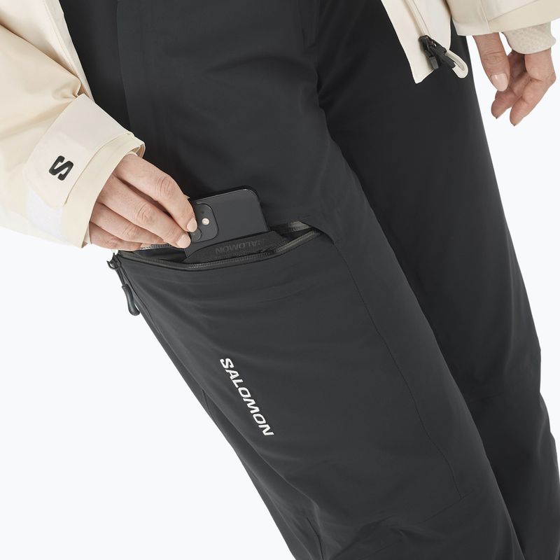 Skihose Damen Salomon Brilliant deep black 4