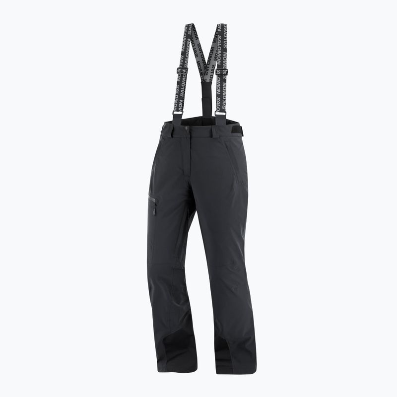 Damen-Skihose Salomon Brilliant tiefschwarz 5