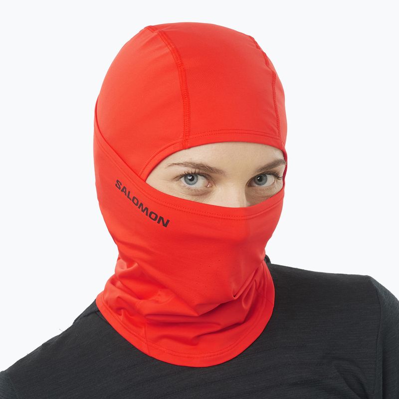 Sturmmaske Salomon Absolute Balaclava cherry tomato 2