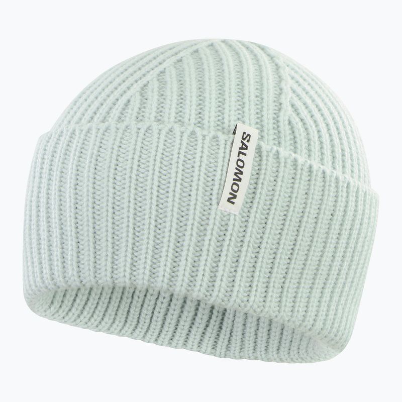 Wintermütze Salomon Snowbird misty blue