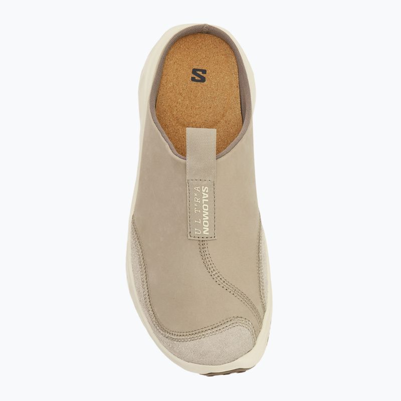 Salomon Reelax Slide Ultra Flip-Flops Vintage khaki/Mandelmilch/Falke 5