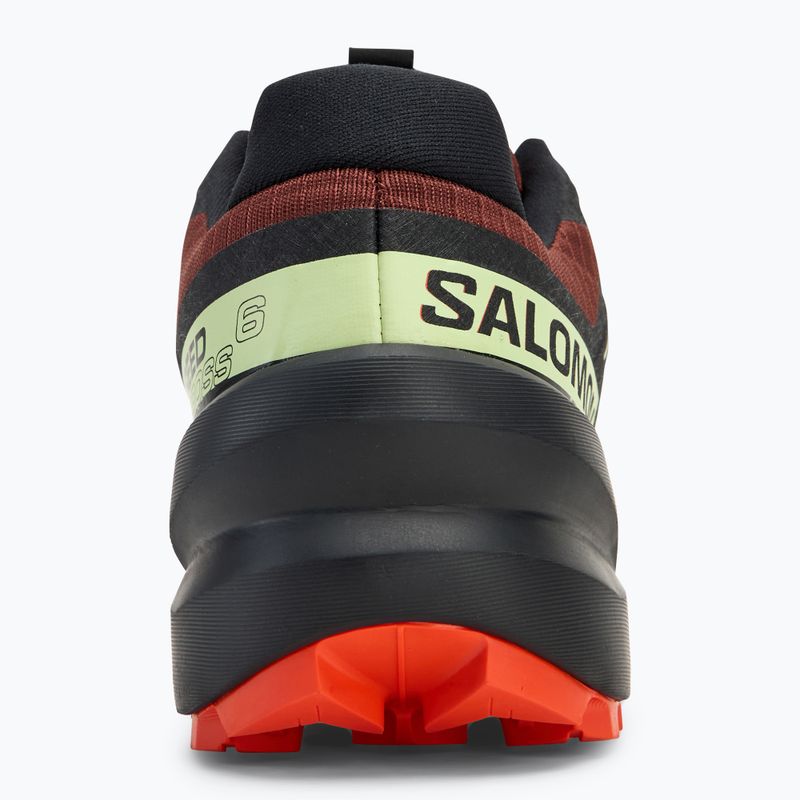 Salomon Speedcross 6 Herren Laufschuhe Rum Rosine/Kirschtomate/Cognac 6