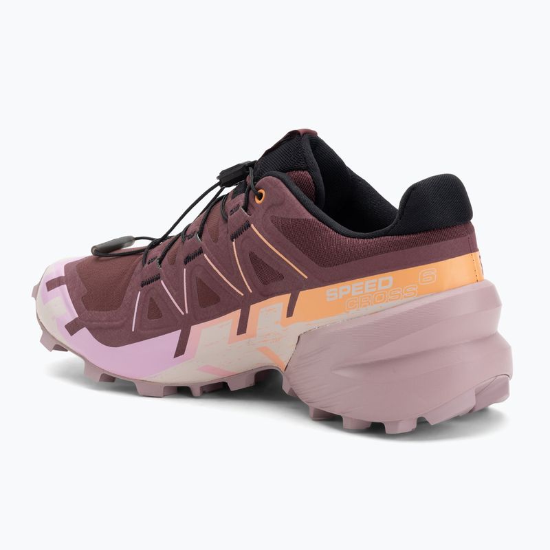 Damen-Laufschuhe Salomon Speedcross 6 catawba grape/papaya/deauville mauve 3