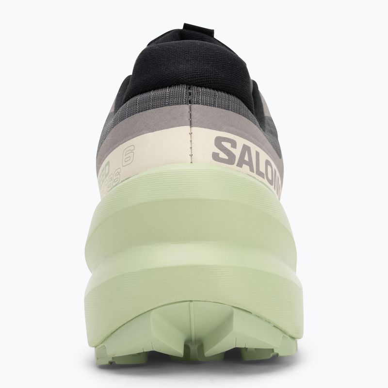 Laufschuhe Damen Salomon Speedcross 6 castlerock/vanilla ice/smoke green 6