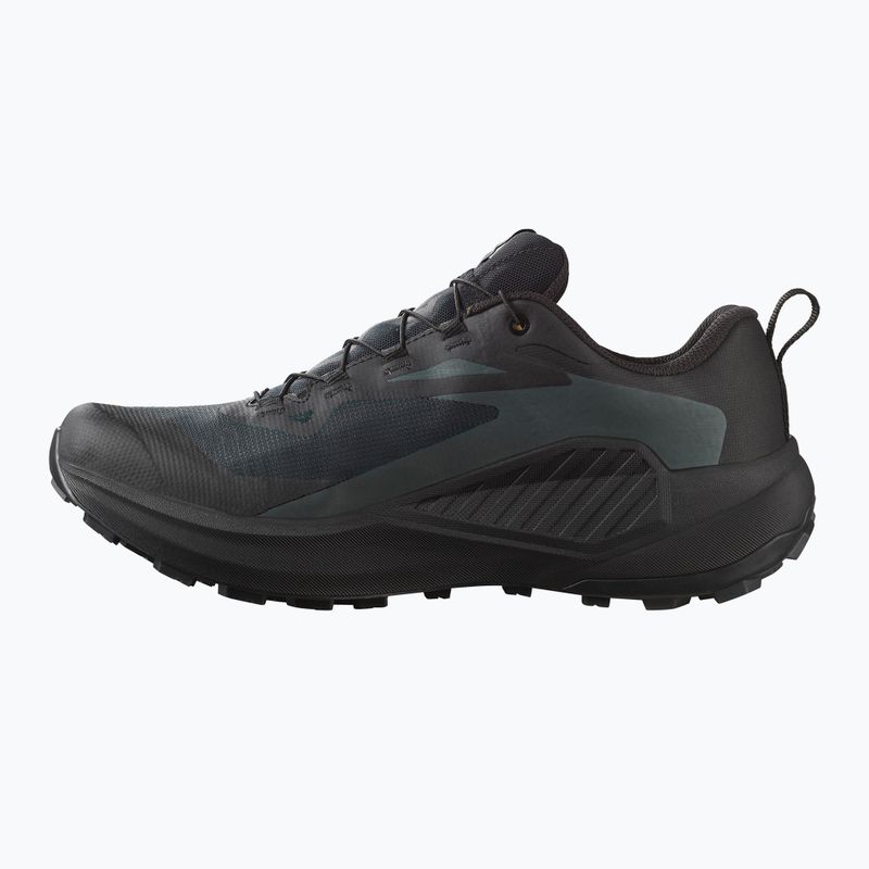 Herren-Laufschuhe Salomon Genesis GTX schwarz/agave grün/urban chic 10