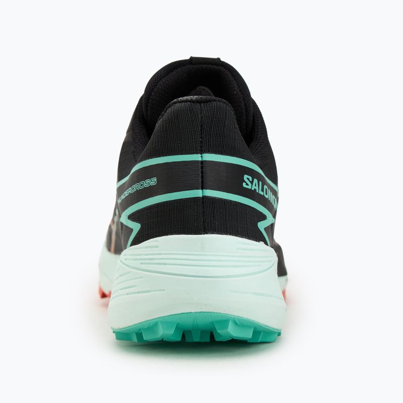 Laufschuhe Damen Salomon Thundercross black/cherry tomato/electric green 6