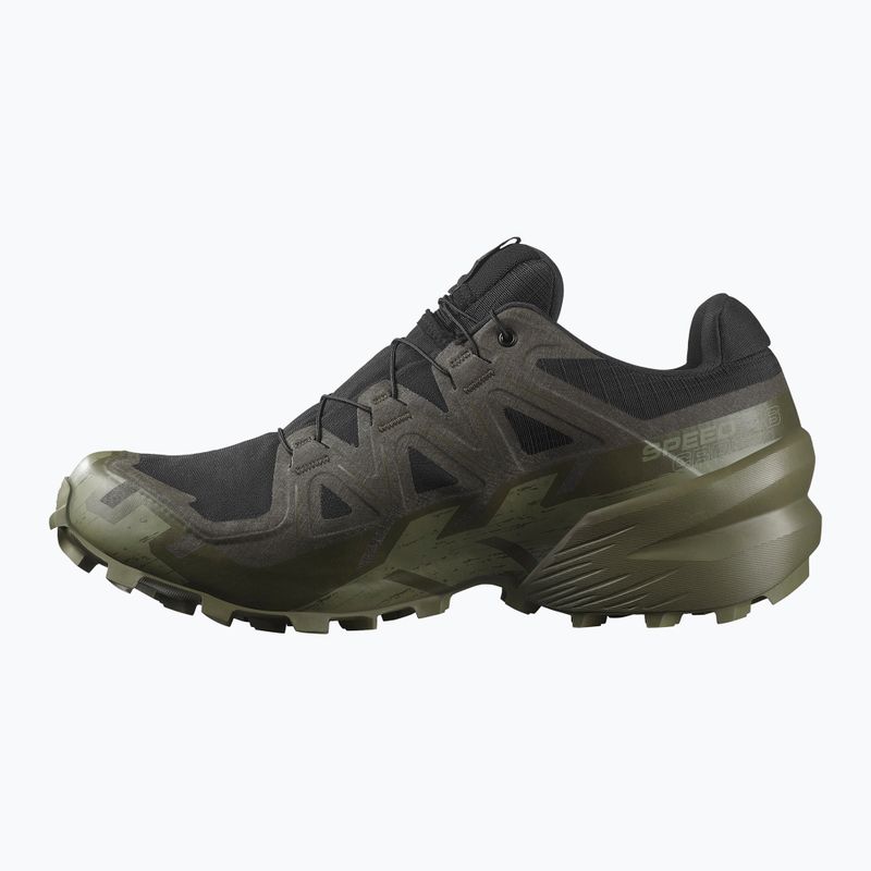 Herren-Laufschuhe Salomon Speedcross 6 GTX schwarz/torf/tiefes Flechtengrün 3