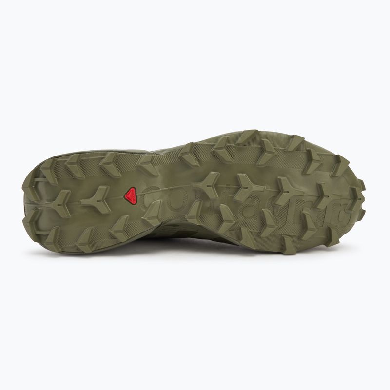 Herren-Laufschuhe Salomon Speedcross 6 GTX schwarz/torf/tiefes Flechtengrün 4